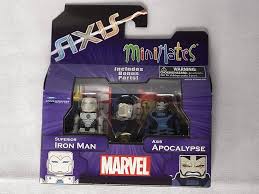 images (39) Diamond Select Toys Axis : Superior Iron Man & Axis Apocalypse Mini Mates