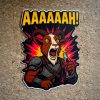 Queen Anne Chonk & Co Prepotente AHHHHHHHH! Vinyl Sticker