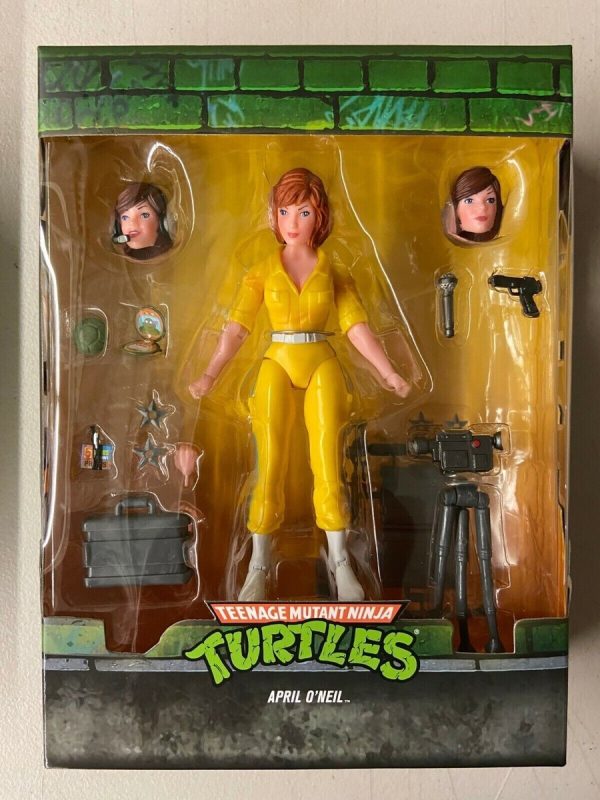 Super 7 April O'Neil Ultimates TMNT Nickelodeon Ninja Turtles