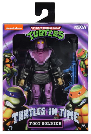 teenage-mutant-ninja-turtles-turtles-in-time-7-inch-action-figure-foot-soldier_pkg_436x436 Neca Turtles In Time Foot Soldier Video Game TMNT Nickelodeon Ninja Turtles