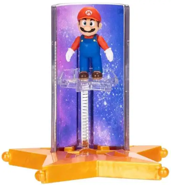 JAKKS Pacific The Super Mario Galaxy Movie Feature Figure Wave 1 Mario 1.5 Inch JAKKS Pacific The Super Mario Galaxy Movie Feature Figure Wave 1 Mario 1.5 Inch