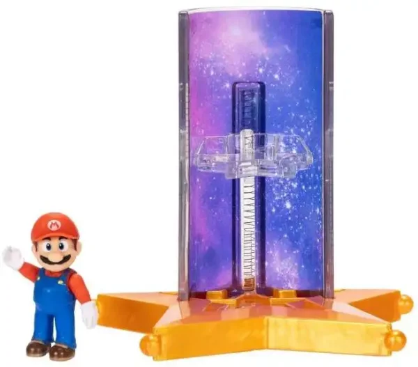 The Super Mario Galaxy Movie Feature Figure Wave 1 Mario 1.5 Inch from JAKKS Pacific