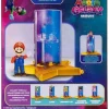 JAKKS Pacific The Super Mario Galaxy Movie Feature Figure Wave 1 Mario 1.5 Inch Toys