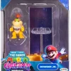 The Super Mario Galaxy Movie Feature Figure Wave 1 Bowser Jr. 1.5 Inch made by JAKKS Pacific