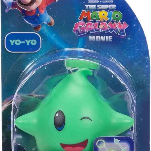 JakKS Pacific The Super Mario Galaxy Movie Colored Luma Yo-Yo in Green
