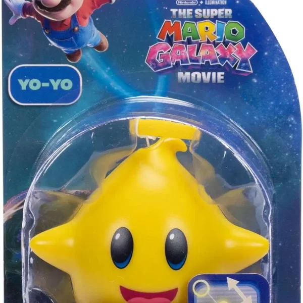JakKS Pacific The Super Mario Galaxy Movie Colored Luma Yo-Yo in Yellow