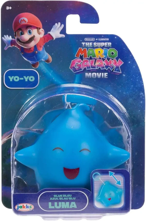 JAKKS Pacific The Super Mario Galaxy Movie Colored Luma Yo-Yo in Blue