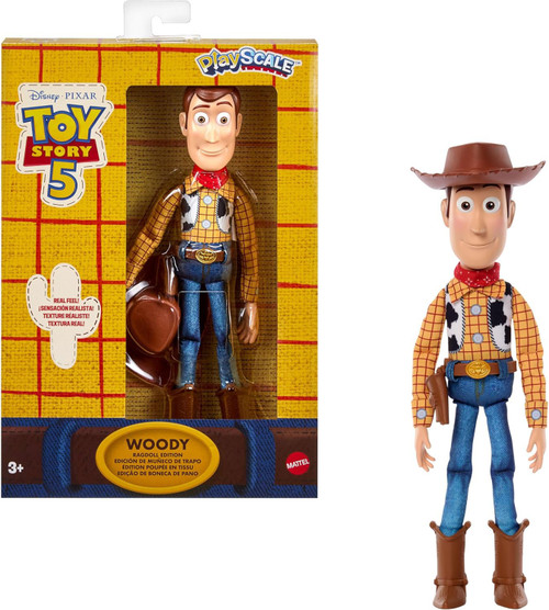 Mattel Toy Story 5 Playscale 7" Ragdoll Woody