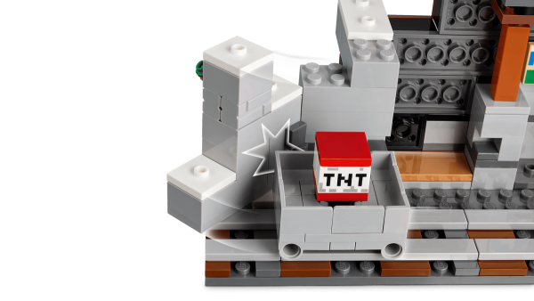 LEGO Minecraft The Pickaxe Mine 21277 available at Blossom