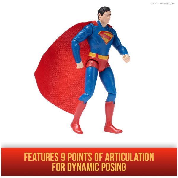 Spinmaster DC Comics Superman Movie Superman with Collect to Build Head Piece Toys
