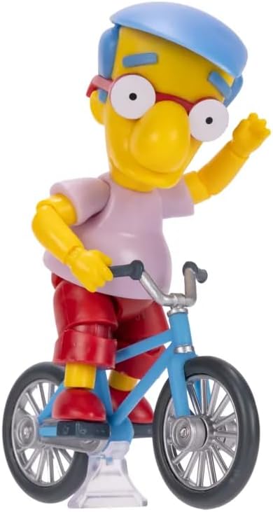 JAKKS Pacific The Simpsons 5 Inch Milhouse FIgure Wave 3