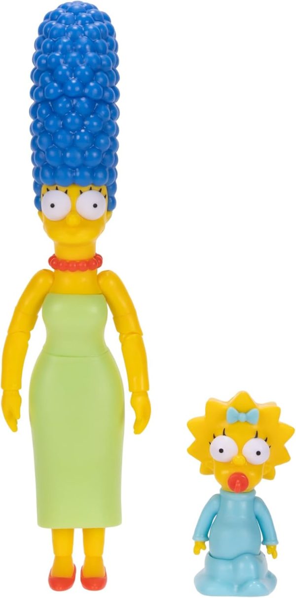 The Simpsons 5 Inch Marge & Maggie Figures Wave 3 from JAKKS Pacific