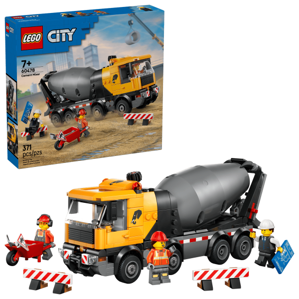 LEGO City Cement Mixer 60478 LEGO City Cement Mixer 60478