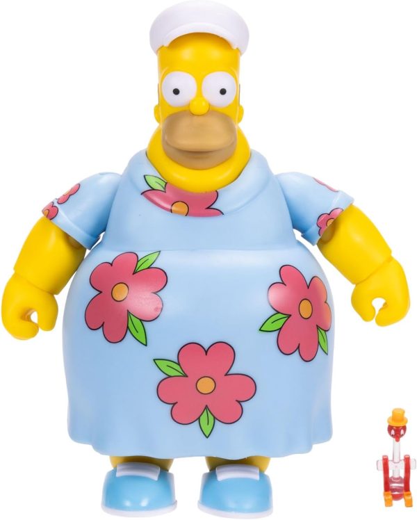 JAKKS Pacific The Simpsons Deluxe King-Size Homer 5 Inch Figure
