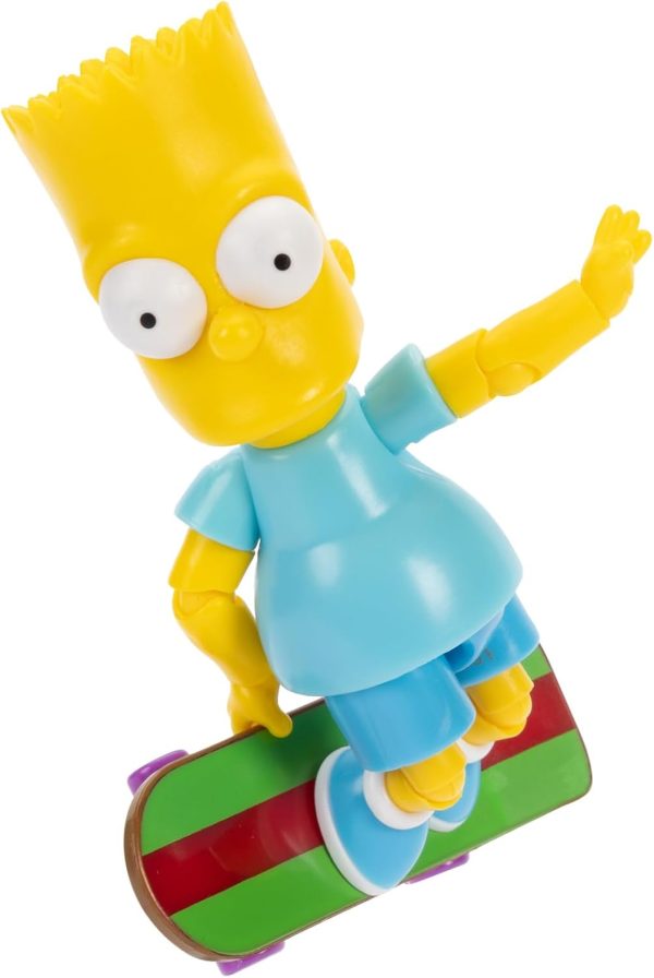The Simpsons 5 Inch Bart Figure Wave 4 from JAKKS Pacific