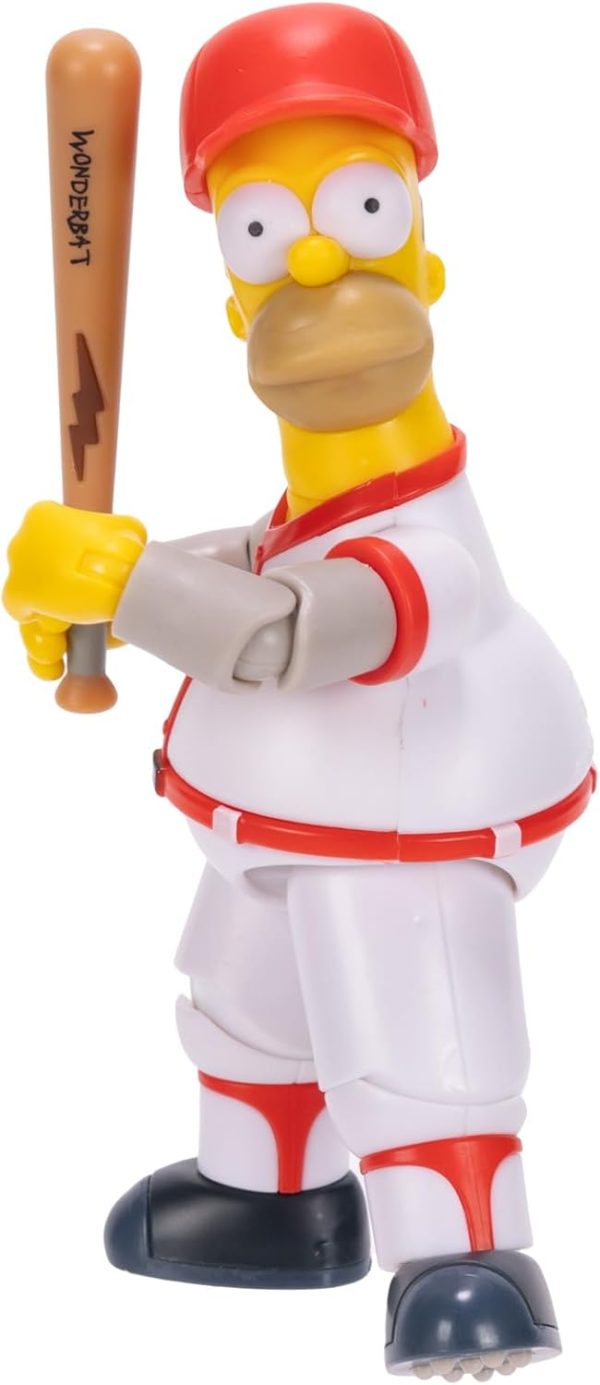 JAKKS Pacific The Simpsons 5 Inch Baseball Homer Figure Wave 3