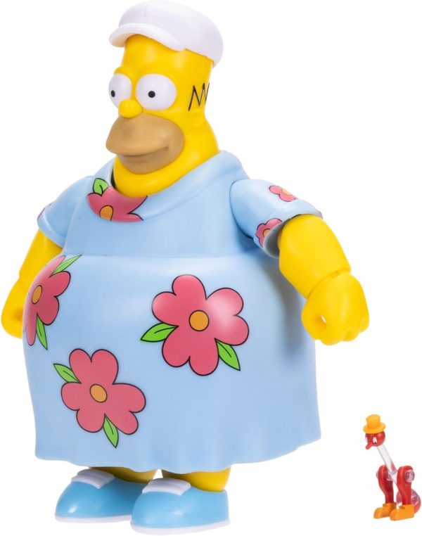 The Simpsons Deluxe King-Size Homer 5 Inch Figure from JAKKS Pacific