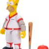 The Simpsons 5 Inch Baseball Homer Figure Wave 3 made by JAKKS Pacific