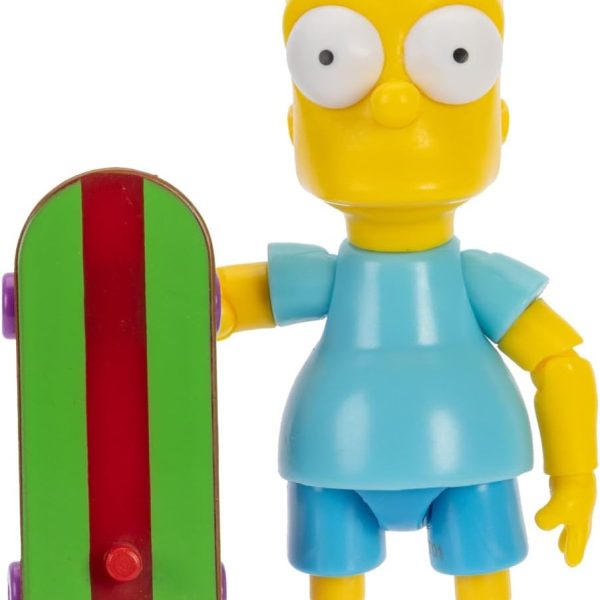 JAKKS Pacific The Simpsons 5 Inch Bart Figure Wave 4 JAKKS Pacific The Simpsons 5 Inch Bart Figure Wave 4