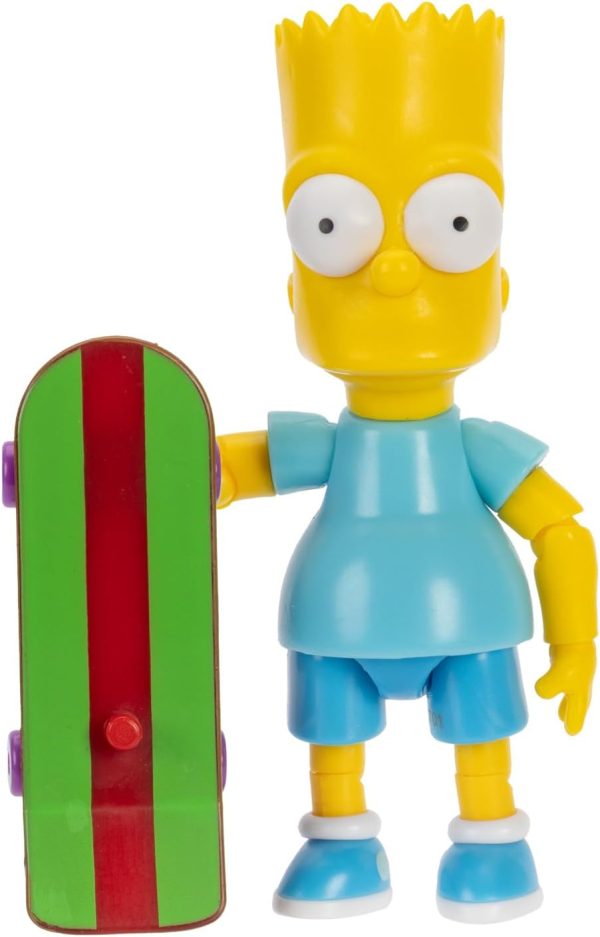 JAKKS Pacific The Simpsons 5 Inch Bart Figure Wave 4
