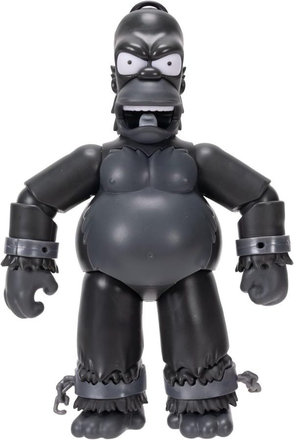 JAKKS Pacific The Simpsons Kong Homer with Mini Marge Premium 5 Inch Figure