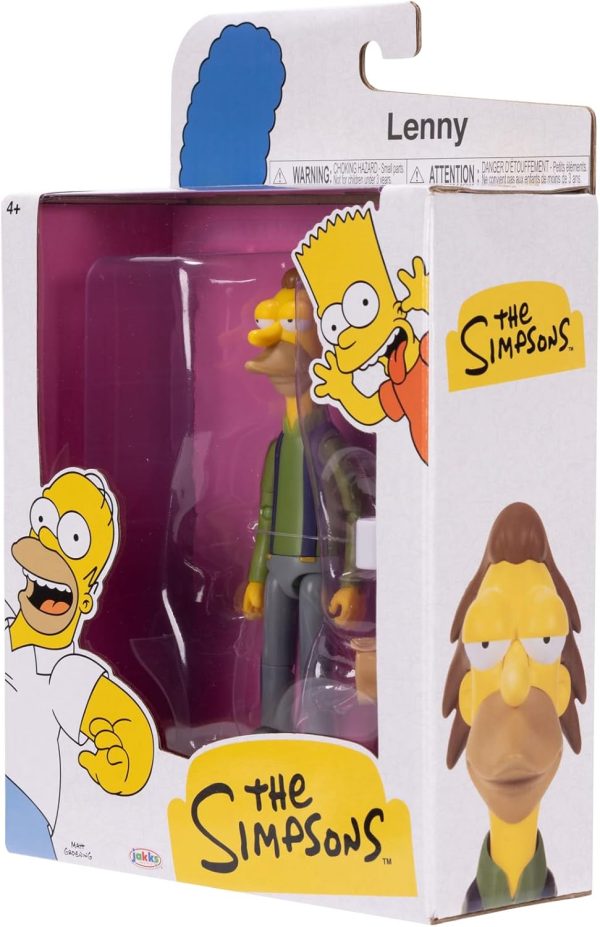 JAKKS Pacific The Simpsons 5 Inch Lenny FIgure Wave 3 Toys