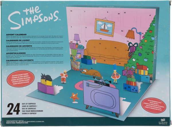 The Simpsons Advent Calendar made by JAKKS Pacific