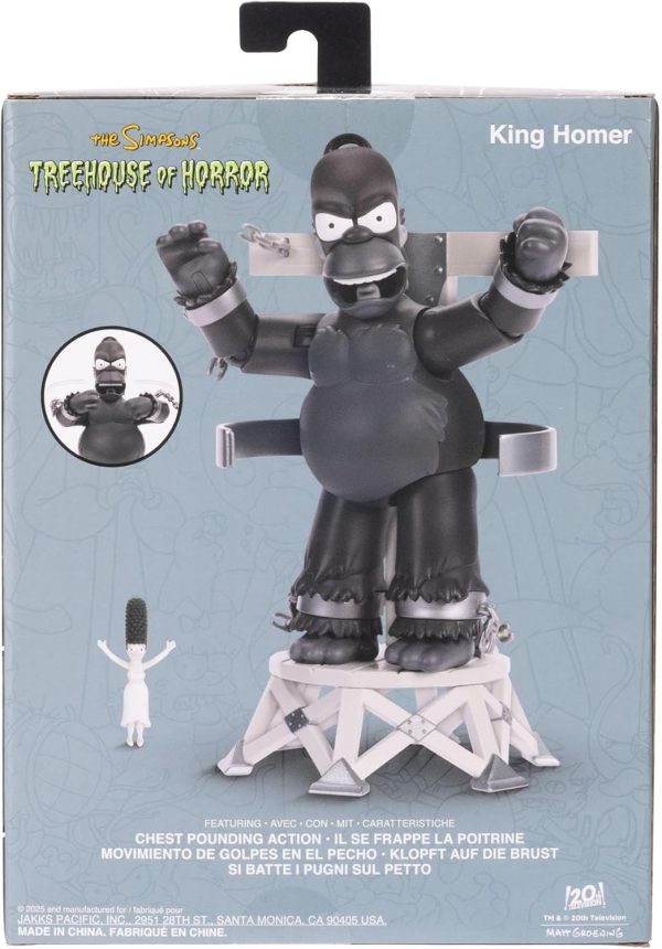 JAKKS Pacific The Simpsons Kong Homer with Mini Marge Premium 5 Inch Figure available at Blossom