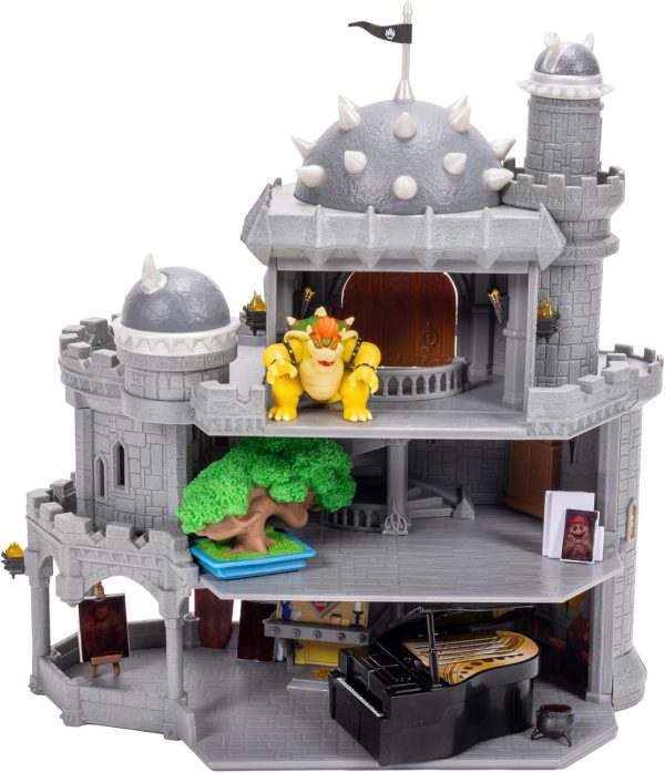 Super Mario Galaxy Movie Deluxe Bowser Castle Playset from JAKKS Pacific