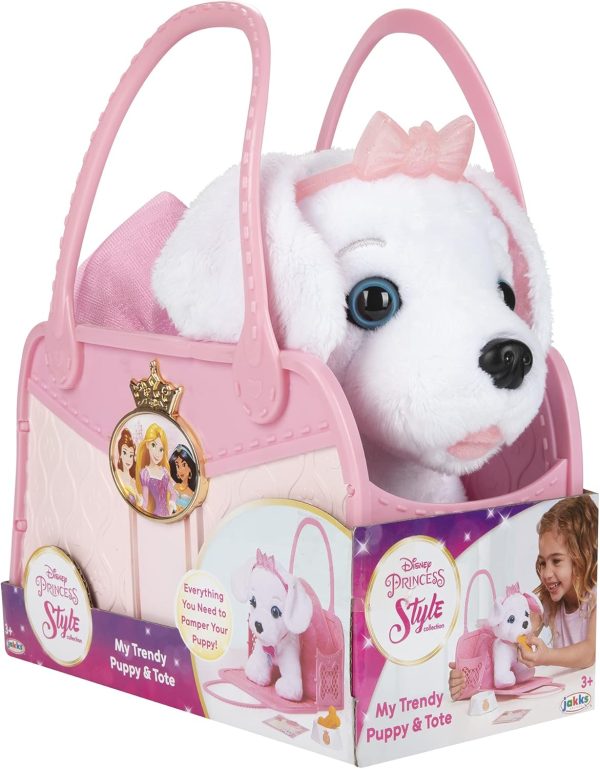 JAKKS Pacific Disney Princess My Trendy Puppy & Tote available at Blossom