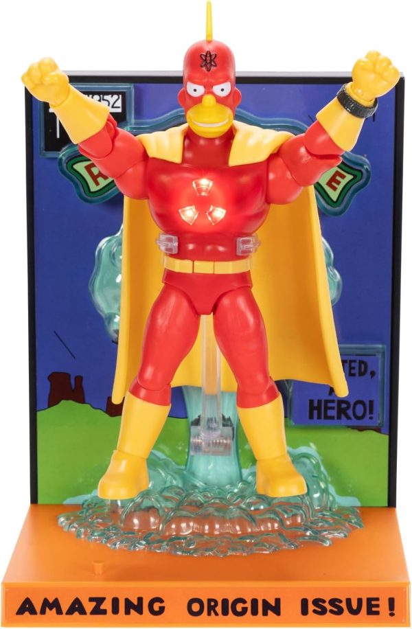 JAKKS Pacific The Simpsons Radioactive Man Premium Figure 2 Toys