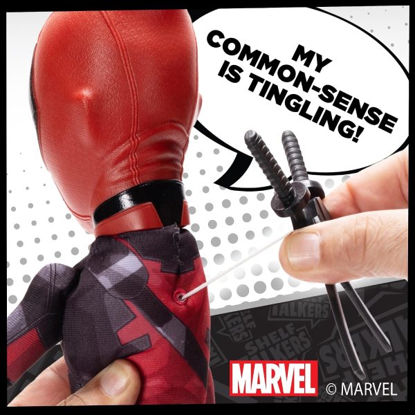 Deadpool Shelf-Talker made by JAKKS Pacific
