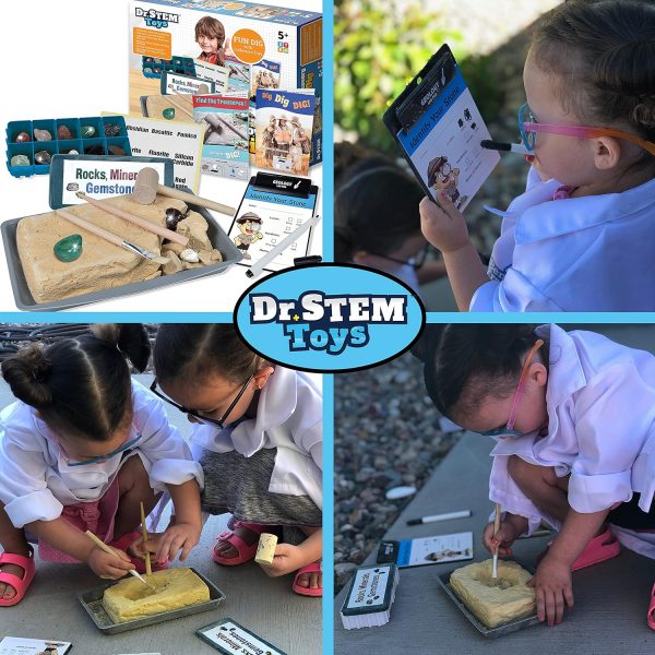 Discovery Rock & Gem Dig Set made by Thin Air Brands