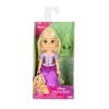 JAKKS Pacific Disney Rapunzel Petite Doll with Molded Bodice & Pascal 6 Inch Toys