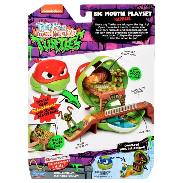 Playmates Tales of the Teenage Mutant Ninja Turtles Big Mouth Playset Raphael available at Blossom