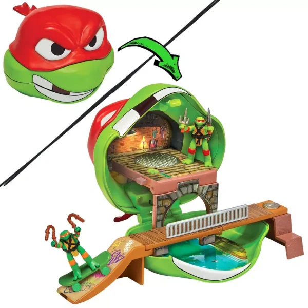 Playmates Tales of the Teenage Mutant Ninja Turtles Big Mouth Playset Raphael