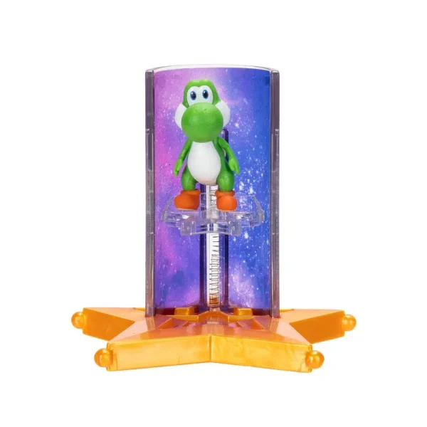 JAKKS Pacific The Super Mario Galaxy Movie Feature Figure Wave 1 Yoshi 1.5 Inch JAKKS Pacific The Super Mario Galaxy Movie Feature Figure Wave 1 Yoshi 1.5 Inch