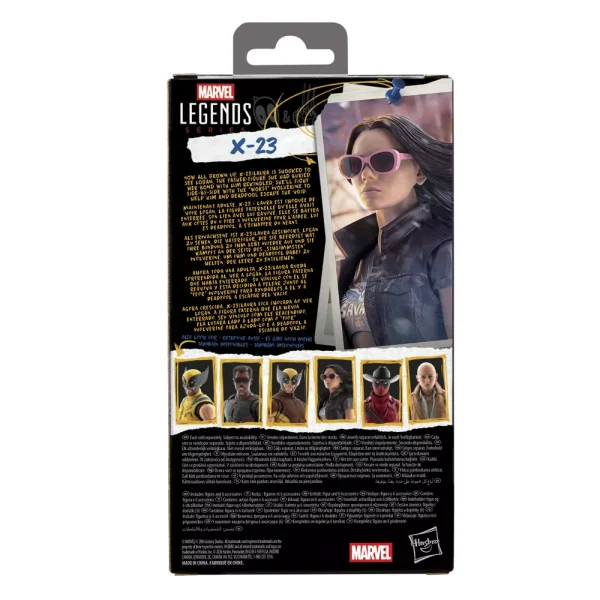 Marvel Legends Deadpool & Wolverine X-23 made by Hasbro