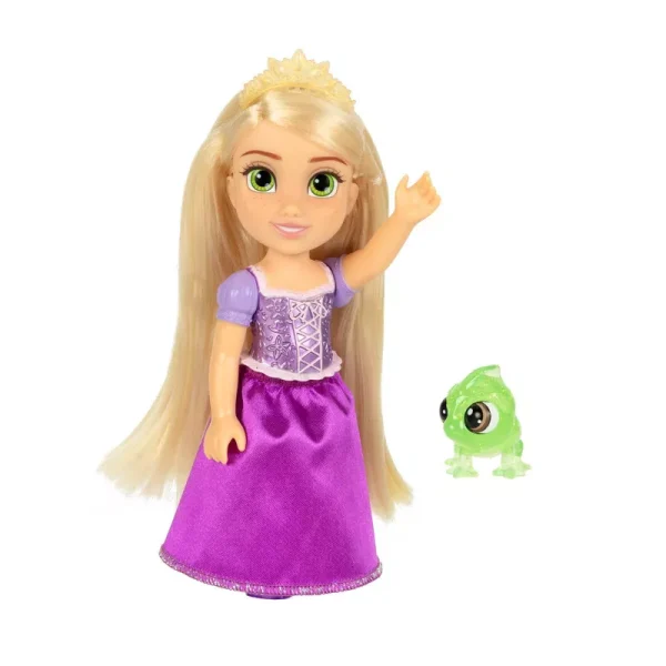 JAKKS Pacific Disney Rapunzel Petite Doll with Molded Bodice & Pascal 6 Inch JAKKS Pacific Disney Rapunzel Petite Doll with Molded Bodice & Pascal 6 Inch