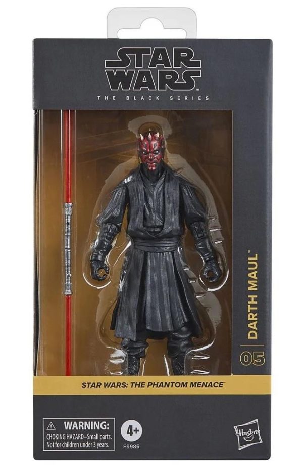 Hasbro Star Wars The Black Series Phantom Menace Dark Maul 6 Inch Figure