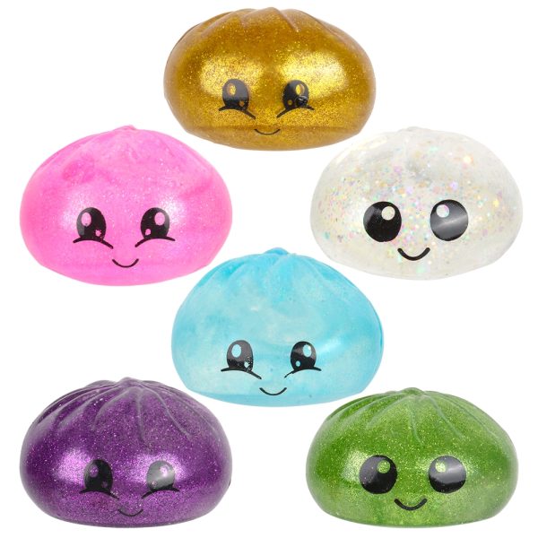 Toy Network Squeezy Sugar Glitter Mystery Dumplings 3.5 Inch Toys