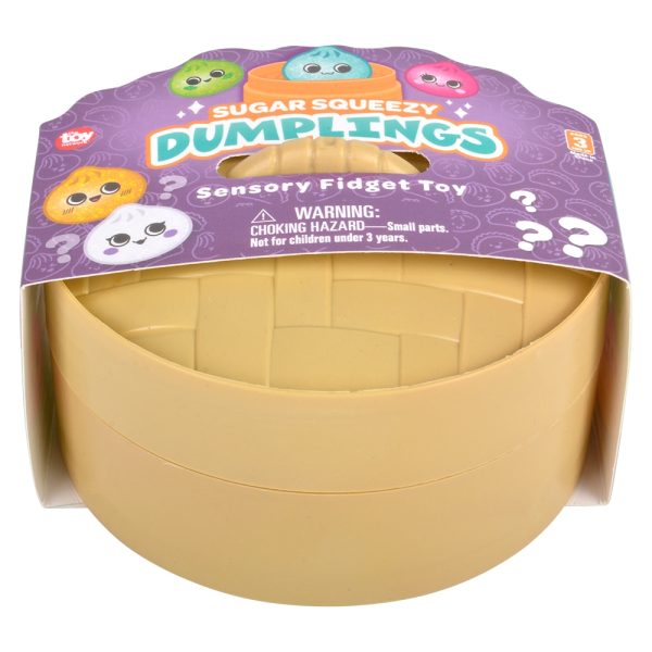 Squeezy Sugar Glitter Mystery Dumplings 3.5 Inch made by Toy Network