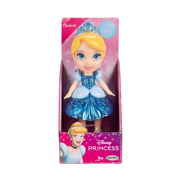 Disney Princess Mini Doll Cinderella 3 Inch from JAKKS Pacific