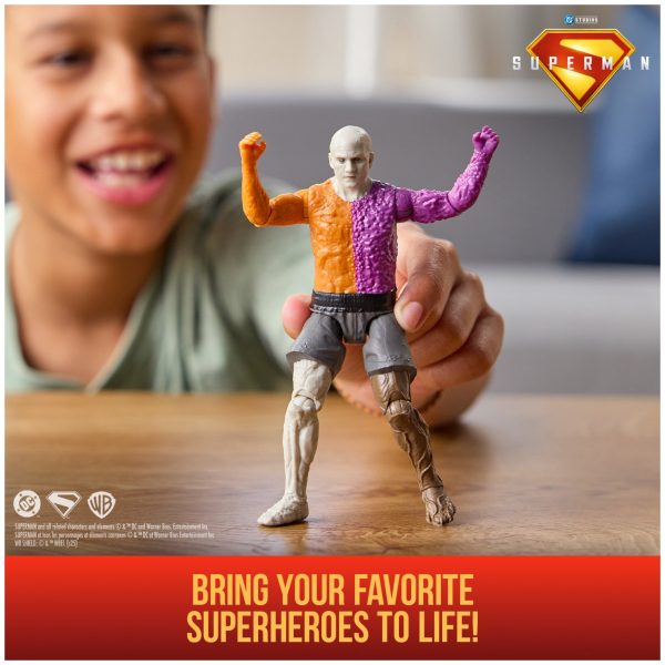 DC Comics Superman Movie Metamorpho with Collect to Build Leg Piece from Spinmaster
