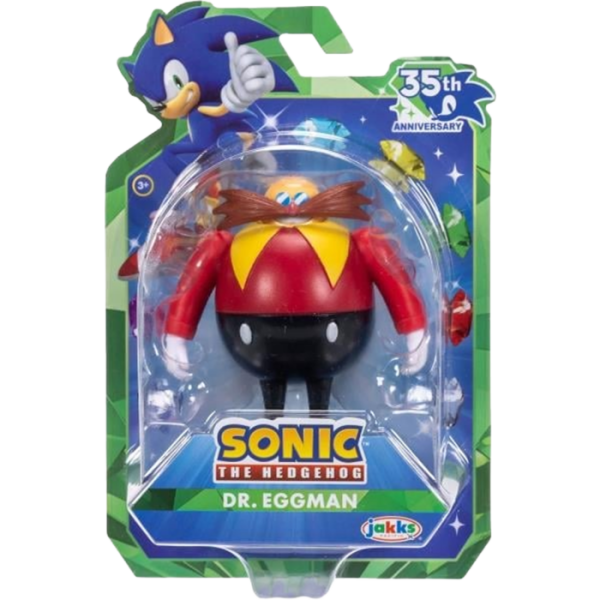 Sonic the Hedgehog 2.5in Dr. Eggman Figure Wave 24 (35th Anniversary) from JAKKS Pacific