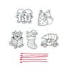 Mini Shrink-Its! DIY Shrink Art Kit - Holly Jolly from OOLY