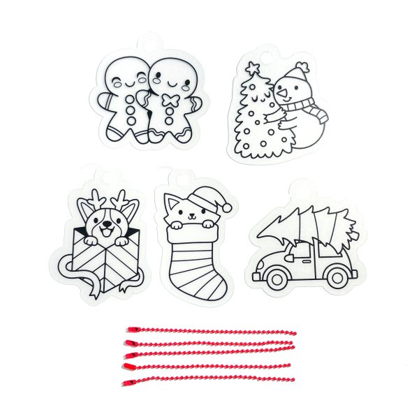 Mini Shrink-Its! DIY Shrink Art Kit - Holly Jolly from OOLY