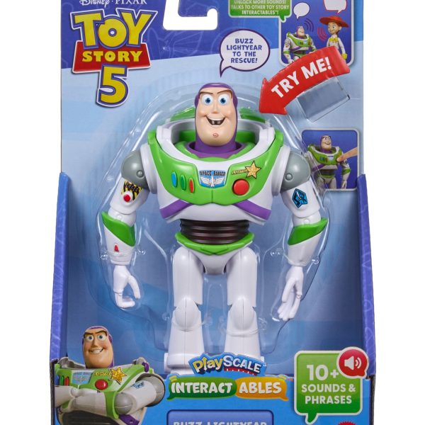 Mattel Toy Story 5 Playscale Interactables Buzz Lightyear