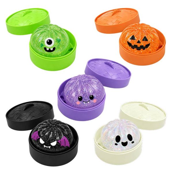 Novely Brands Fun Doh Halloween Dumplings Squishy Assorted