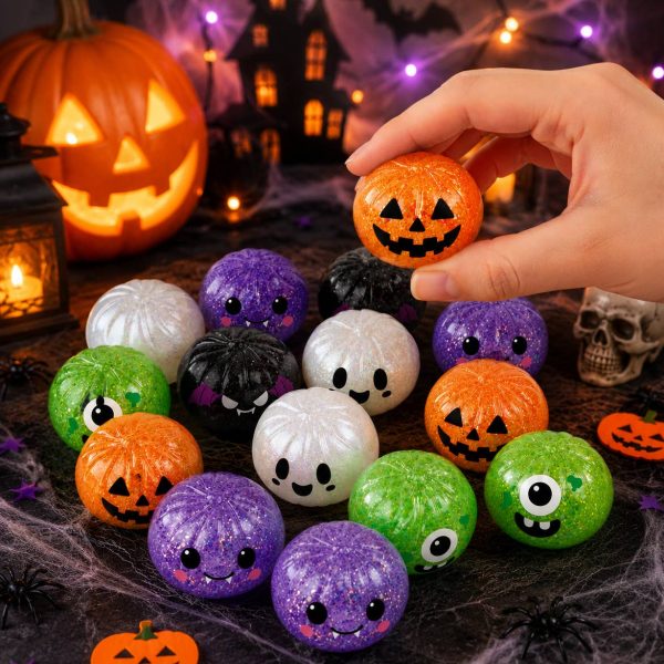 Novely Brands Fun Doh Halloween Mini Dumplings Squishy Assorted
